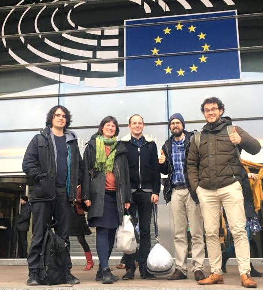 L'équipe à Bruxelles - CCL France - Lobby climatique citoyen